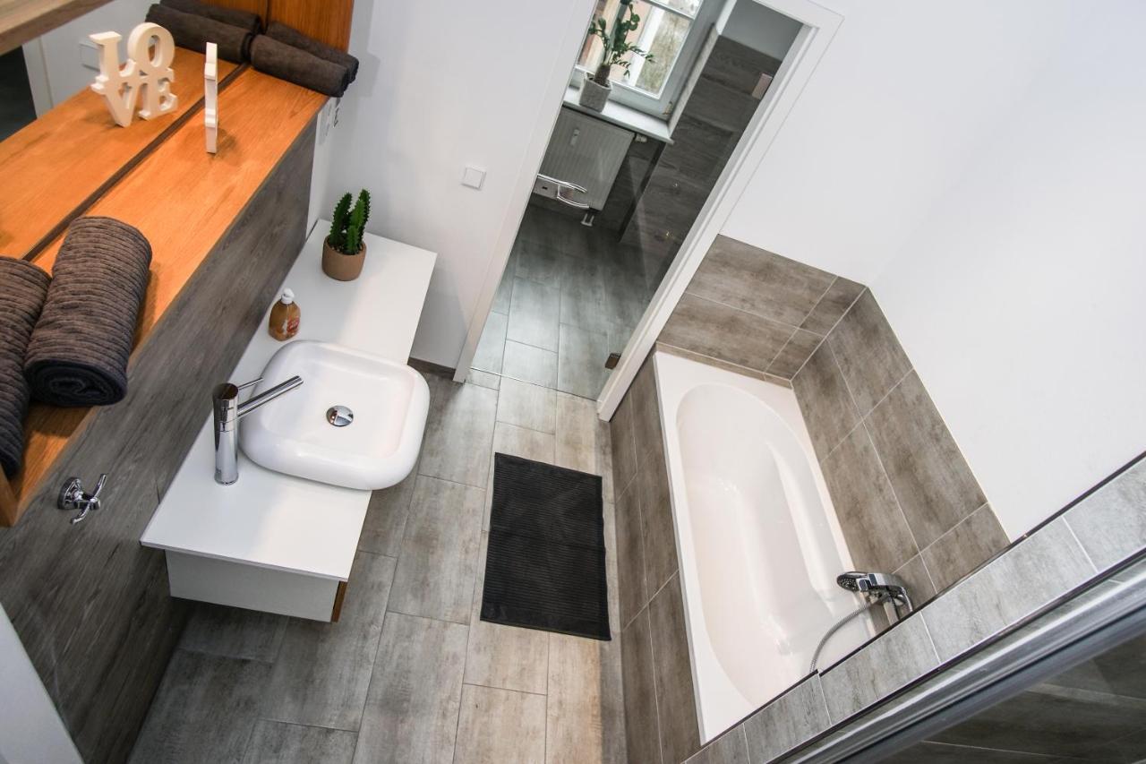 Exklusive Ferienwohnung Im Zentrum Von Plauen Eksteriør billede